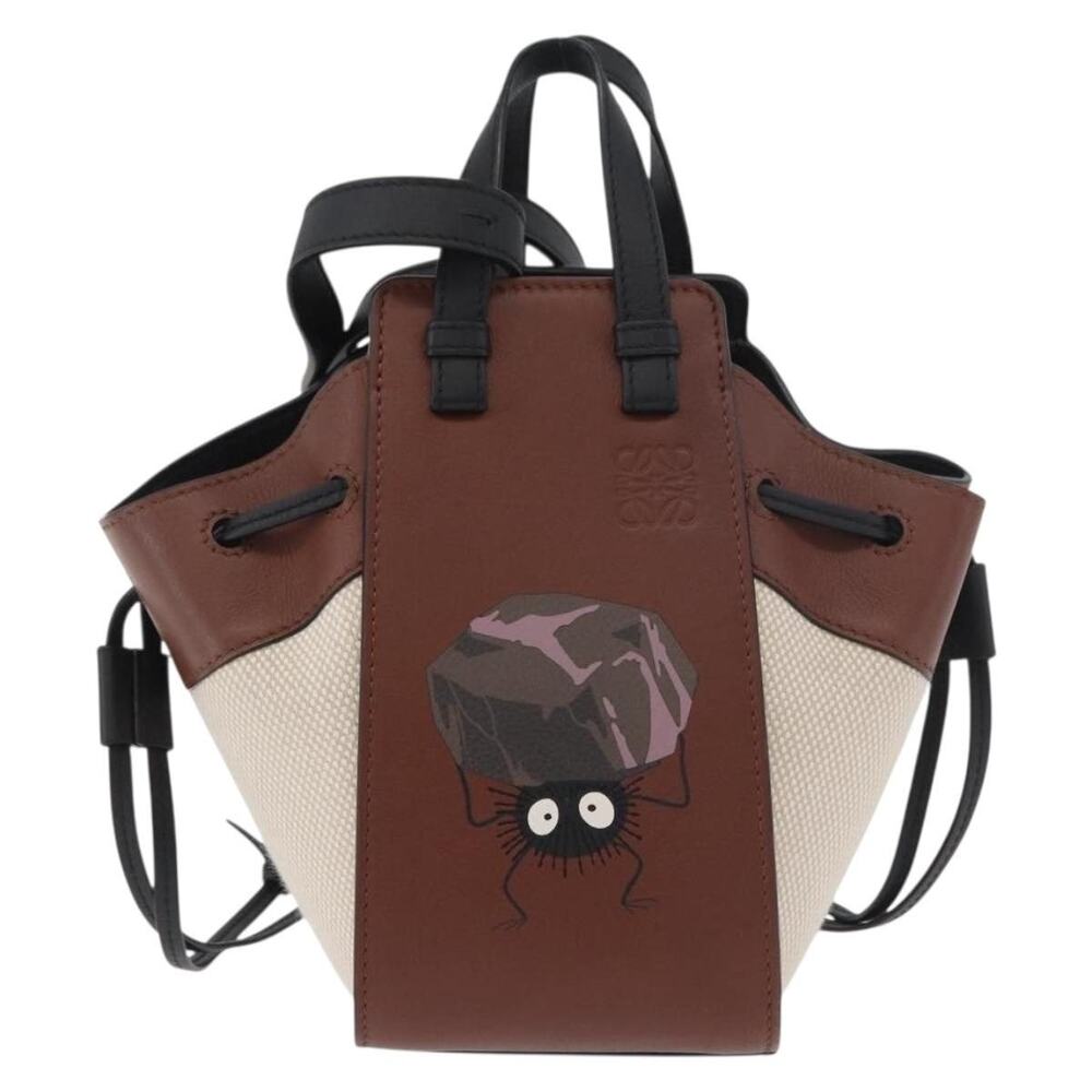 Loewe Spirited Away Soot Sprites Hammock Mini Handbag Beige